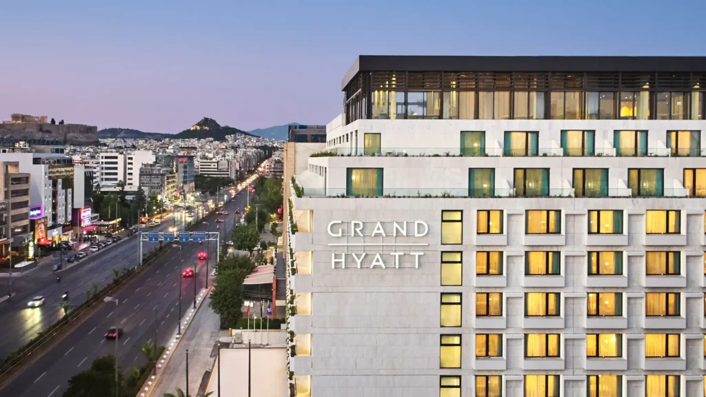 Athens Airport to Grand Hyatt